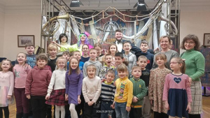Воспитанники воскресной школы храма с. Вареновка посетили музей А. Дурова г. Таганрога