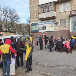 В г. Таганроге прошла благотворительная акция для малоимущих и бездомных жителей