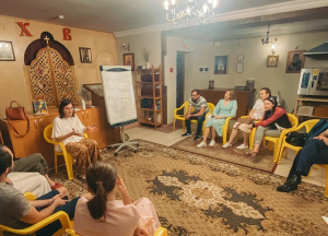 В рамках Курса молодой семьи в Татианинском храме состоялась встреча с психологом