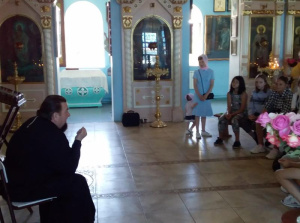 Храм Покрова Пресвятой Богородицы г. Батайска посетили учащиеся Лицея №10