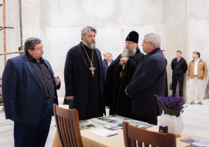 Губернатор Ростовской области посетил с рабочим визитом Главный православный воинский храм Южного военного округа