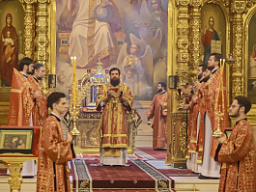 В день памяти равноапостольных Кирилла и Мефодия в Ростовском кафедральном соборе было совершено соборное служение