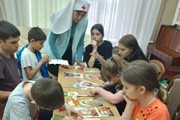 Сестры милосердия сестричества святой Ксении Петербургской посетили центр помощи детям №8 г. Новочеркасска