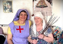 Сестры милосердия Георгиевского сестричества посетили прихожан с ограниченными возможностями здоровья